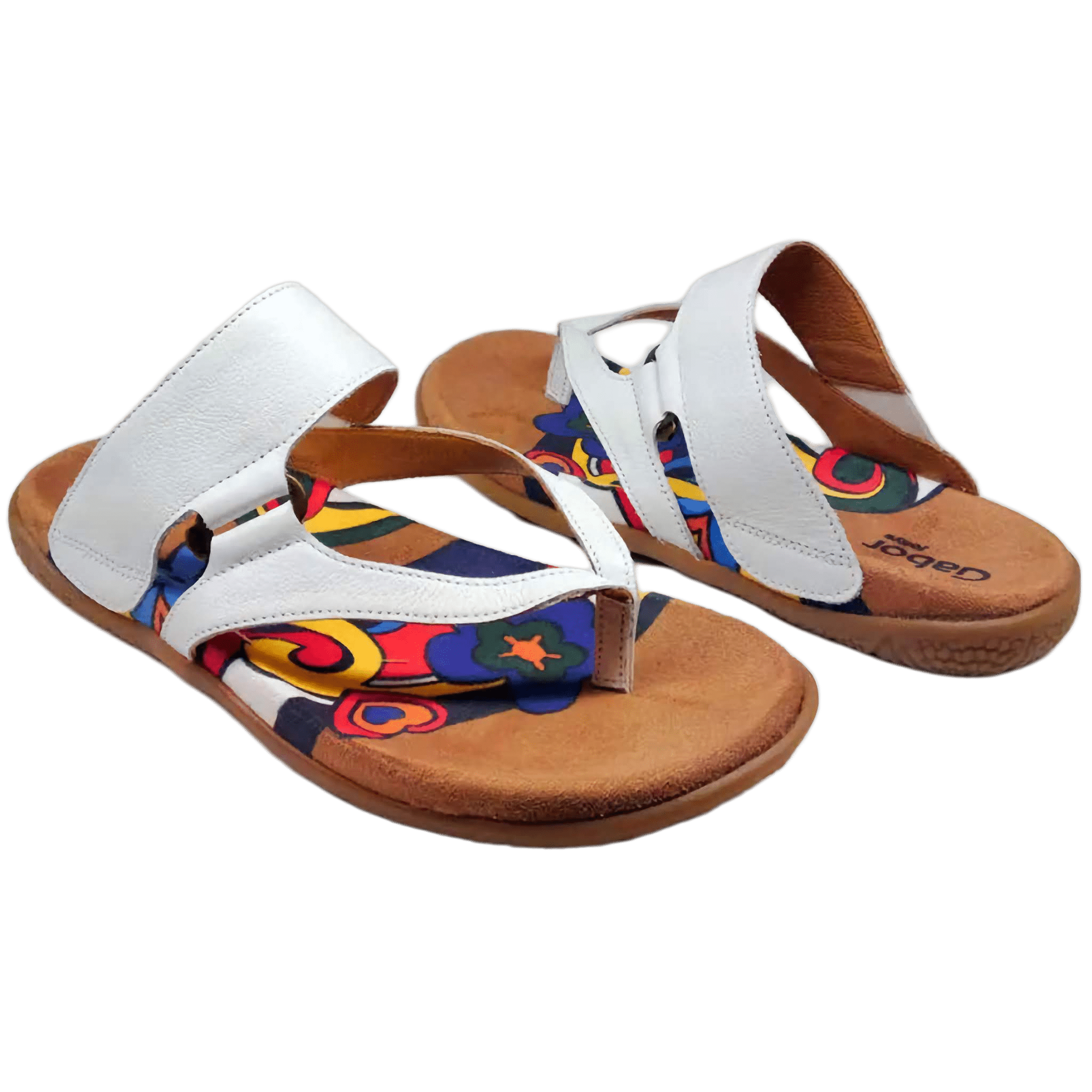 '03.733.21' women's slide toe sandal - White - Chaplinshoes'03.733.21' women's slide toe sandal - WhiteGabor