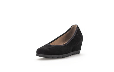 '05.320.17' women's wedge pump - Black - Chaplinshoes'05.320.17' women's wedge pump - BlackGabor