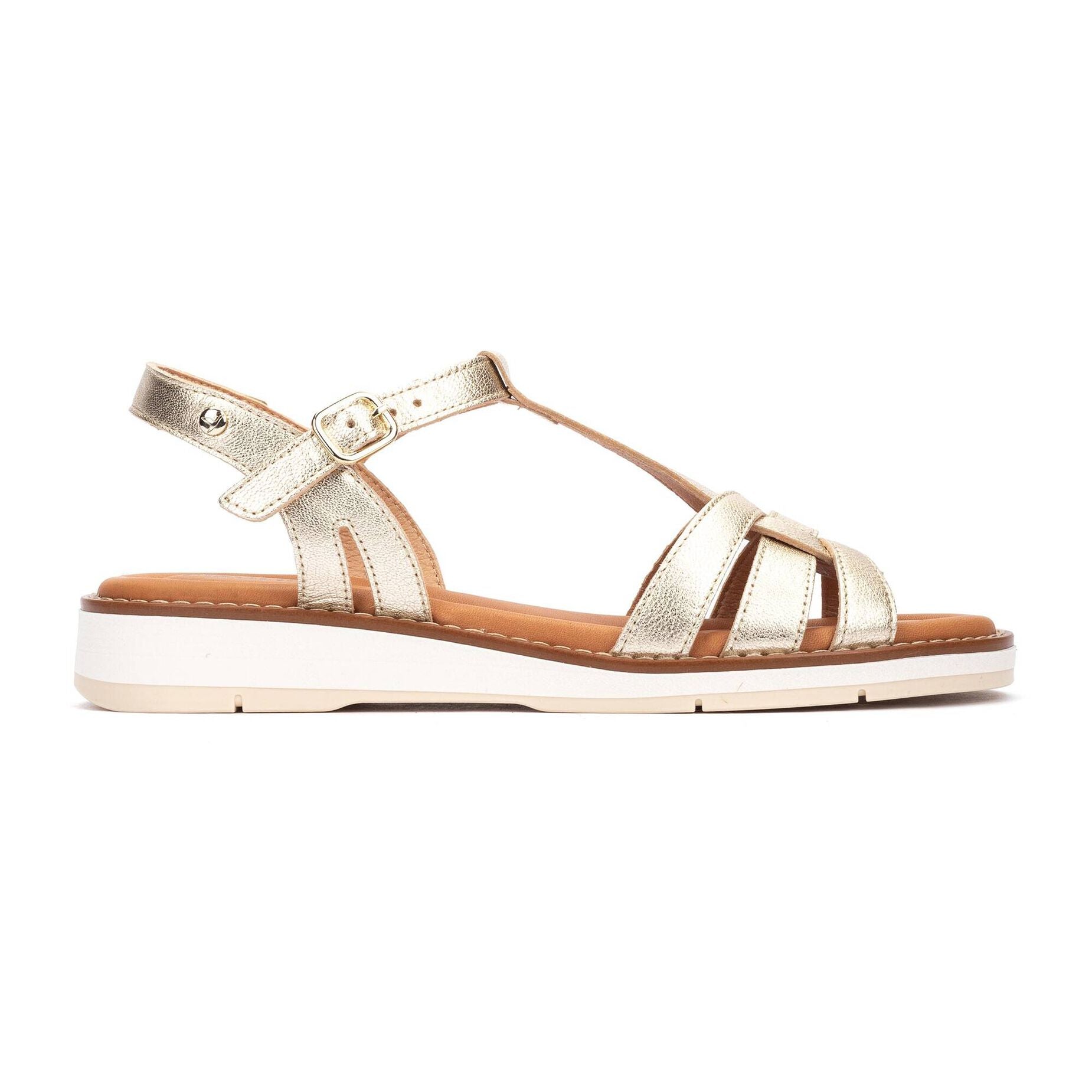 'Roquetas' women's sandal - gold