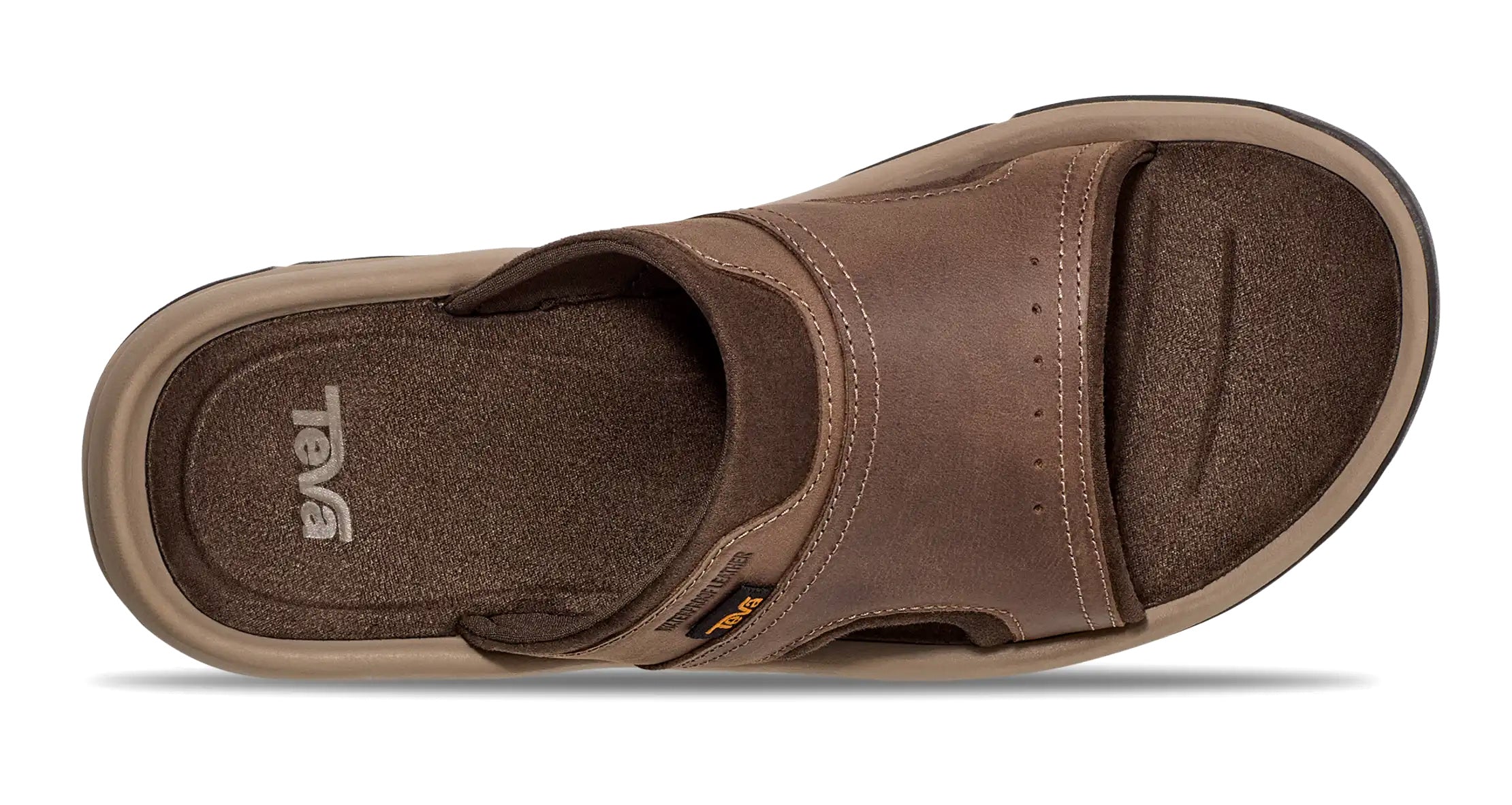 Sandale pour homme 'Langdon Slide' - Marron