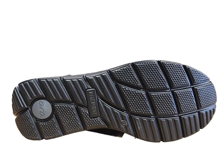 Chaussure à enfiler goretex imperméable 'Benjo' pour hommes - Noir