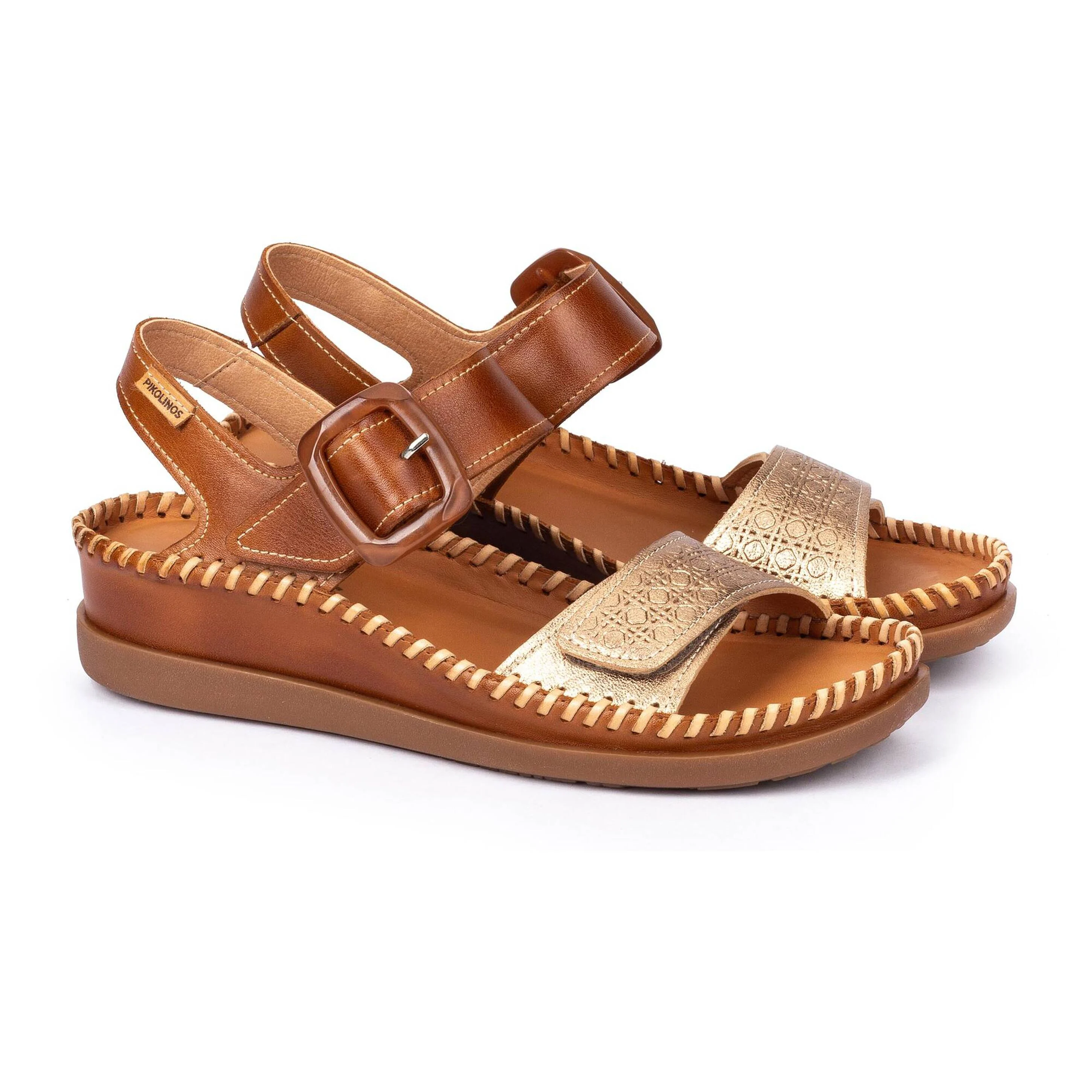 'Cadaques' damesandal - brun