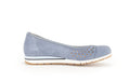 '22.412.26' geperforeerde damesloafer - Blauw - Chaplinshoes'22.412.26' geperforeerde damesloafer - BlauwGabor