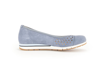 '22.412.26' women's perforated loafer - Blue - Chaplinshoes'22.412.26' women's perforated loafer - BlueGabor