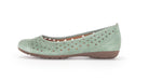 '24.169.33' women's perforated ballerina - Green - Chaplinshoes'24.169.33' women's perforated ballerina - GreenGabor