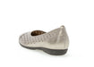 Geperforeerde ballerinapomp dames '24.169.62' - Zilver - ChaplinshoesGeperforeerde damesballerinapump '24.169.62' - SilverGabor