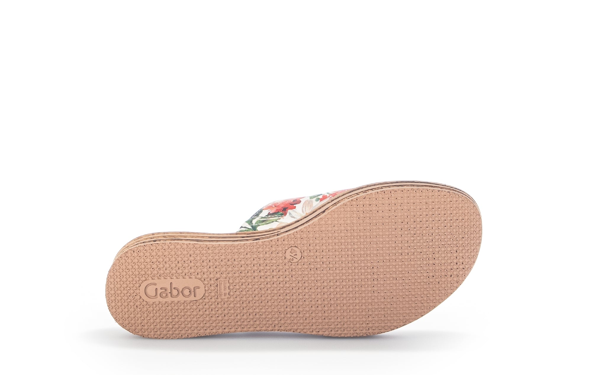 '24.559.35' women's slides - white flower - Chaplinshoes'24.559.35' women's slides - white flowerGabor