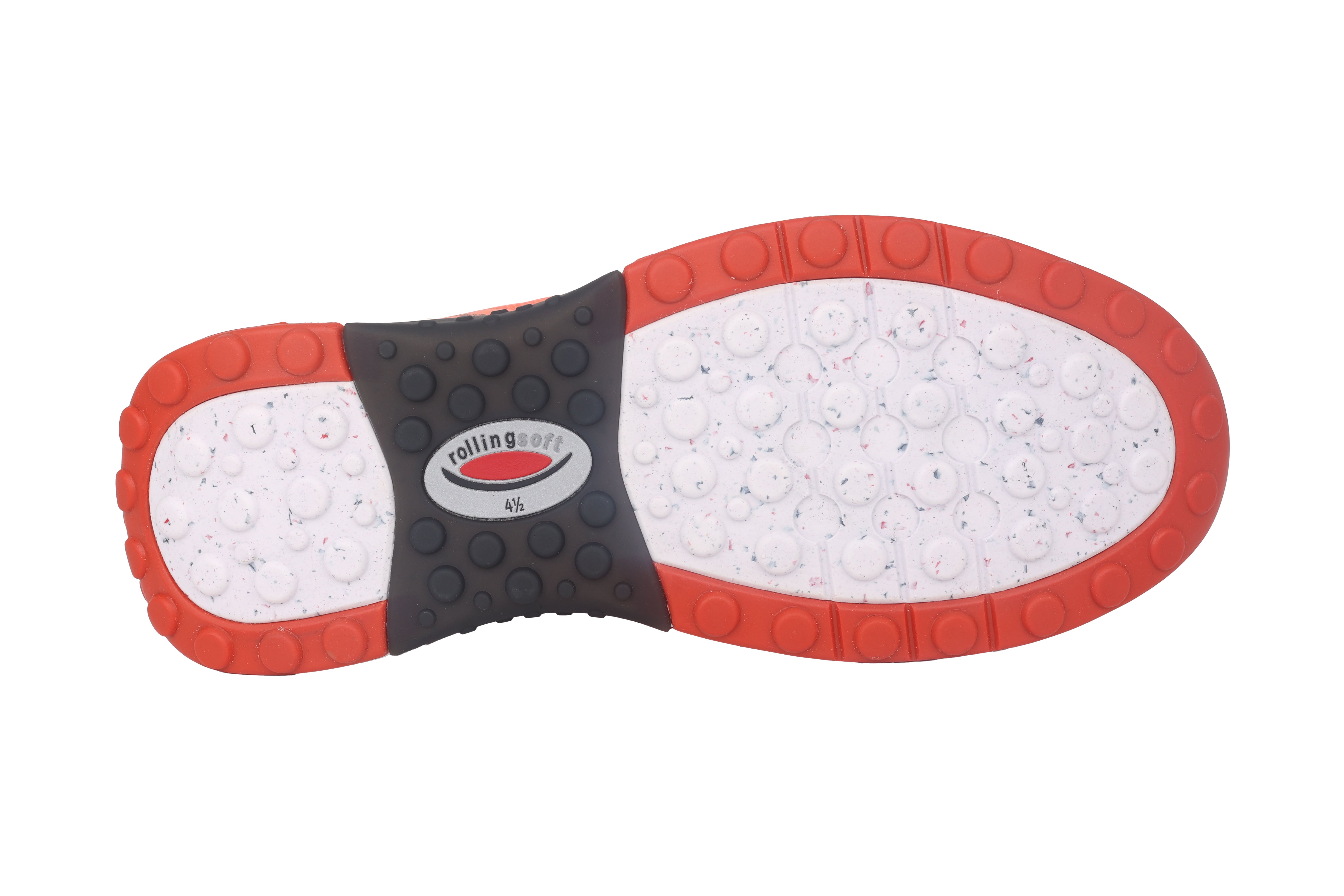 '26.995.28'  women's walking rolling sneaker - orange