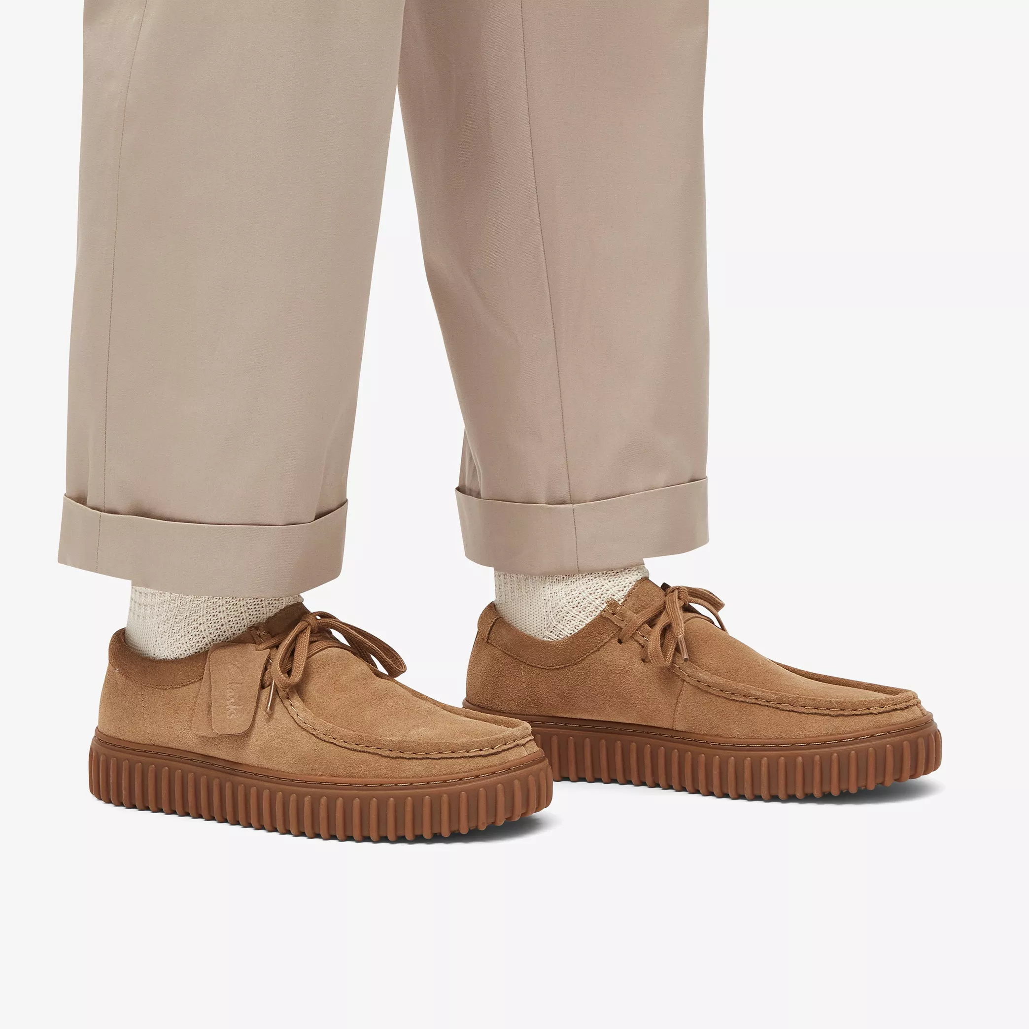 Chaussure à lacets pour hommes 'Torhill Lo' - beige
