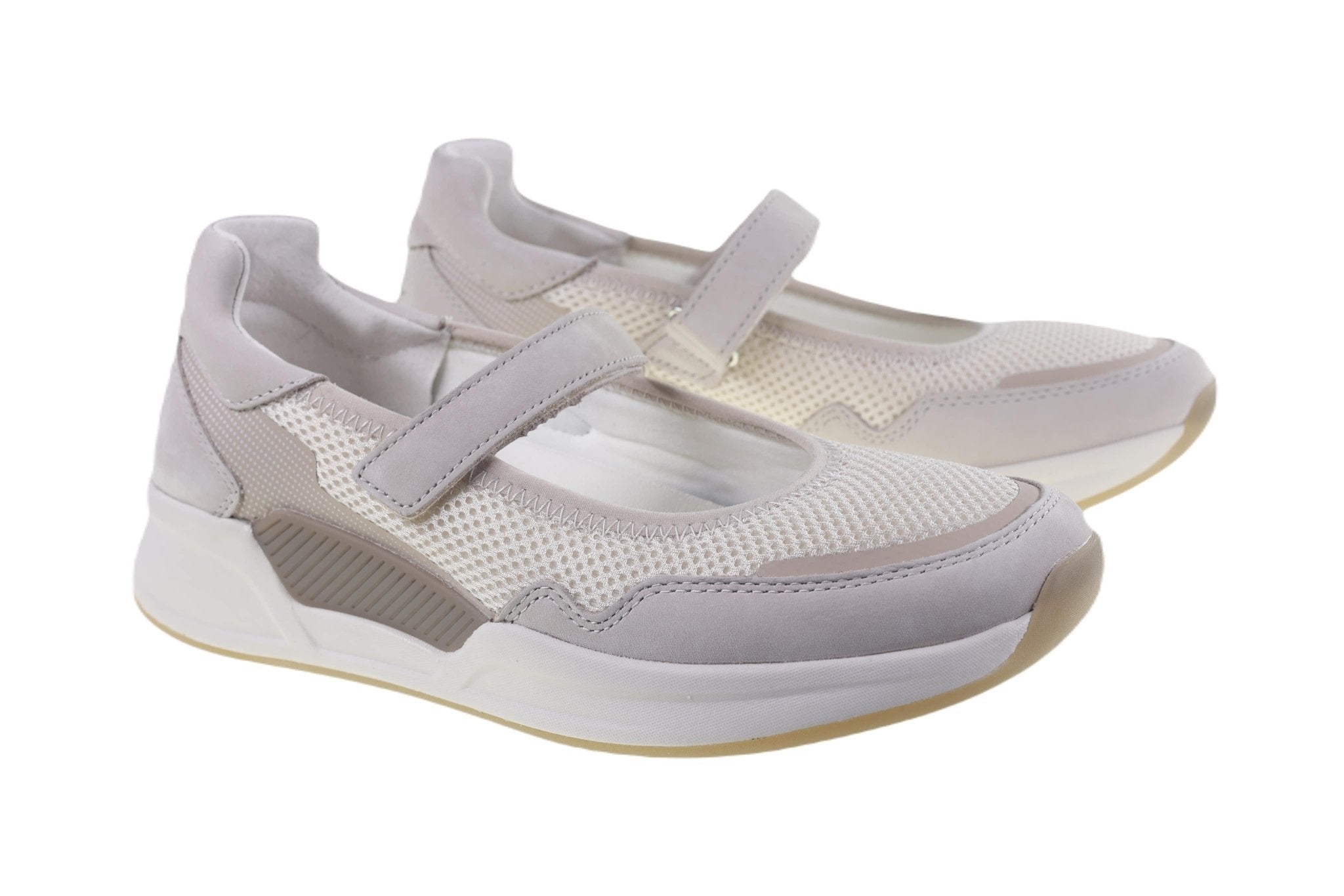 '26.952.33' women's walking strap rolling shoe - Beige - Chaplinshoes'26.952.33' women's walking strap rolling shoe - BeigeGabor