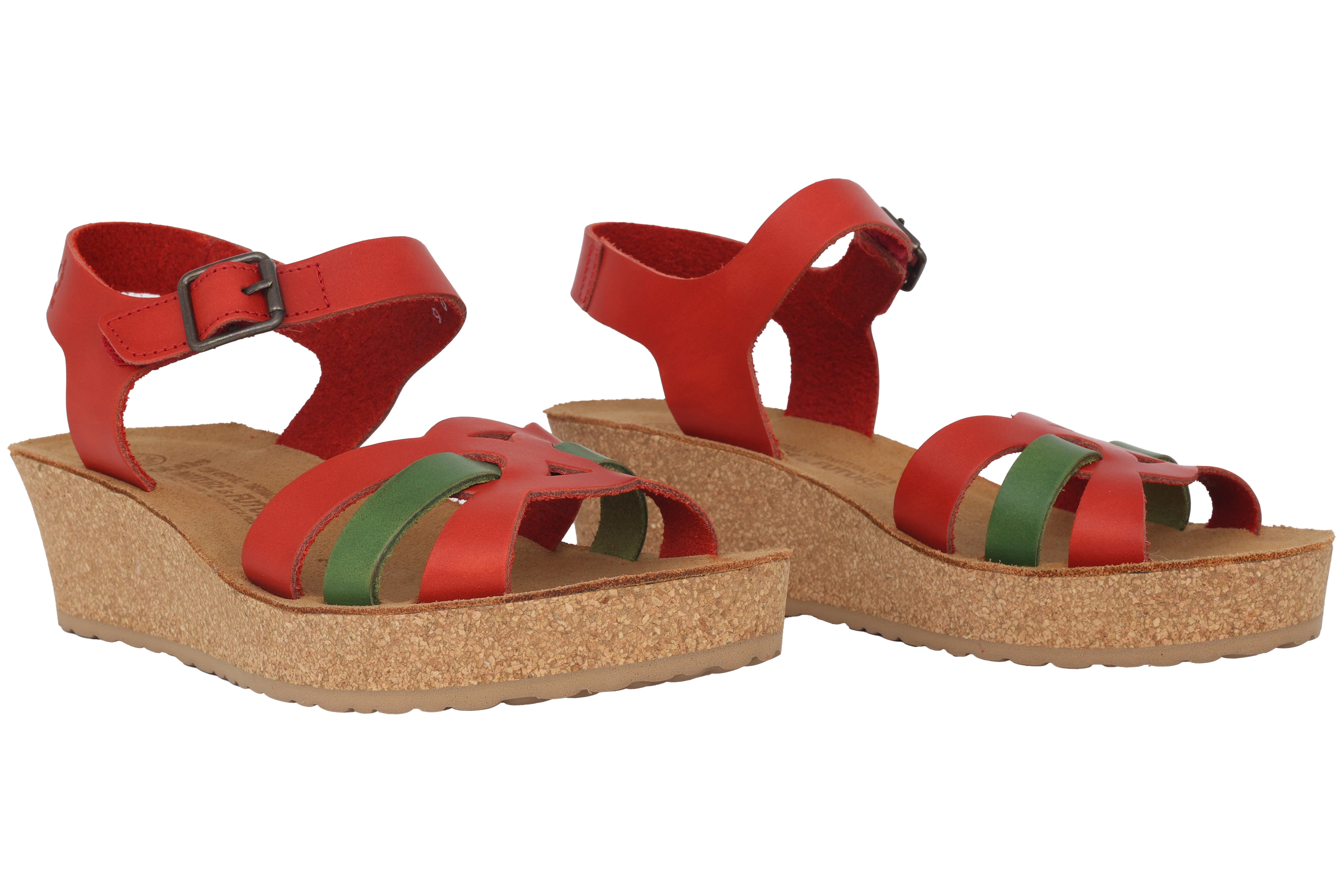 'Maryline' women's NATURE IS FUTURE sandal - red