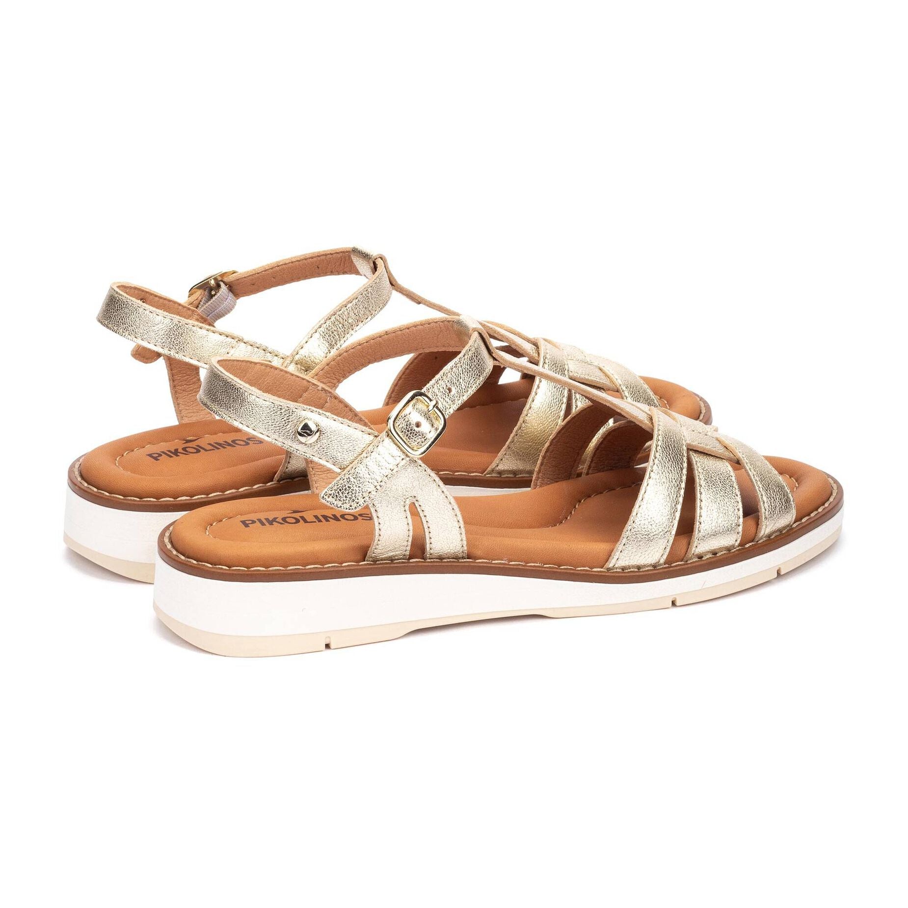 'Roquetas' women's sandal - gold