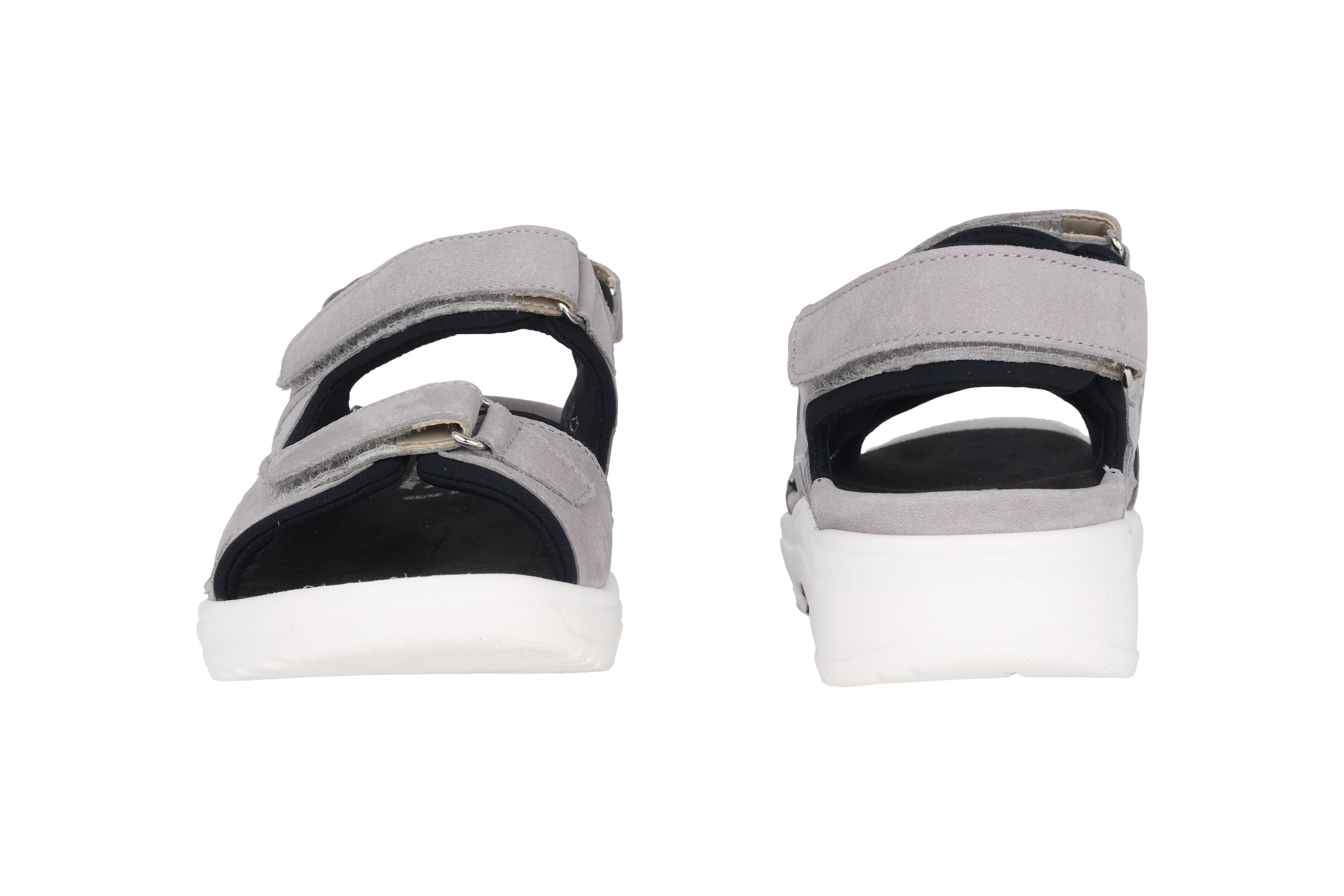 Dynamische Rollsandale „H-Yvonne“ für Damen mit weiter Passform (H) – Grau