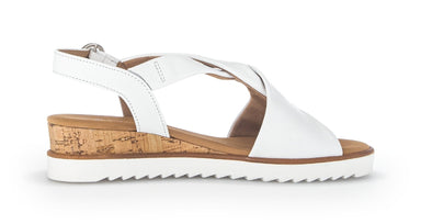 '42.751.50' women's wedge sandal - White - Chaplinshoes'42.751.50' women's wedge sandal - WhiteGabor