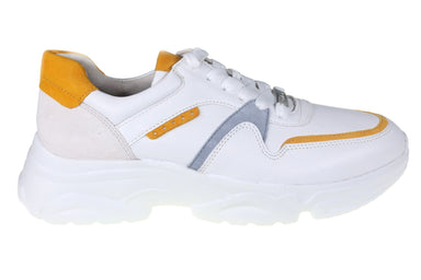 '43.470.23' zapatilla deportiva con cordones para mujer - blanco combinado - Chaplinshoes'43.470.23' zapatilla deportiva con cordones para mujer - blanco combiGabor