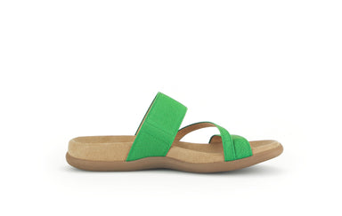 '43.702.89' women's slide sandal - green - Chaplinshoes'43.702.89' women's slide sandal - greenGabor