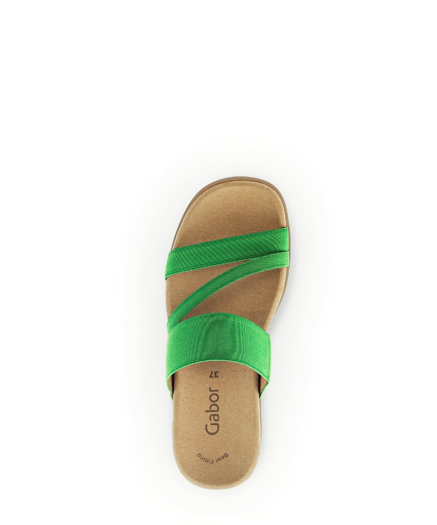 '43.702.89' women's slide sandal - green - Chaplinshoes'43.702.89' women's slide sandal - greenGabor