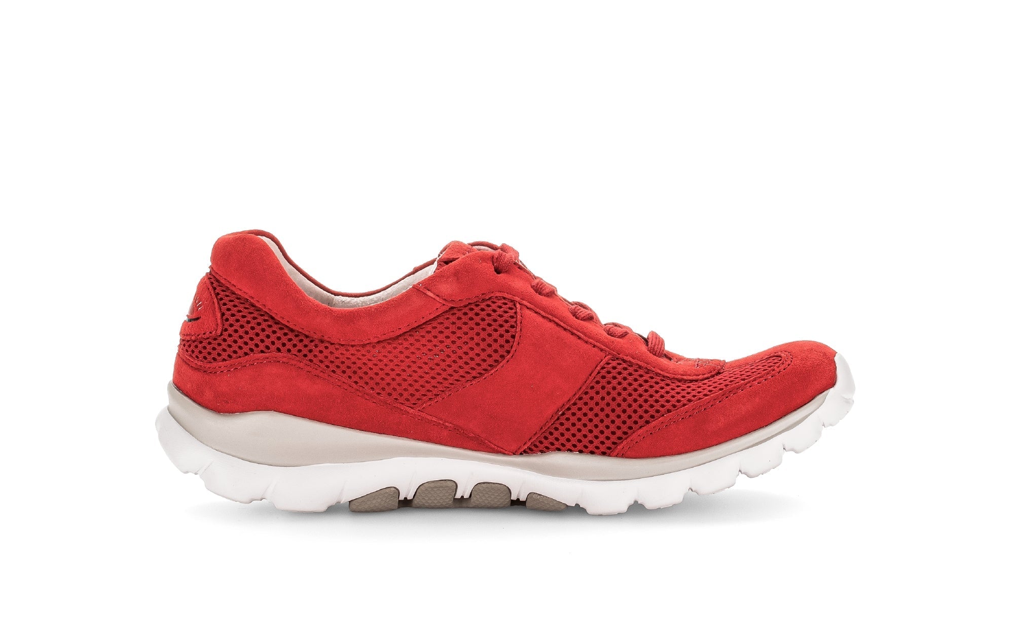 Rollende damessneaker '46.966.68' - Rood - Chaplinshoes'46.966.68' rollende damessneaker - RedGabor