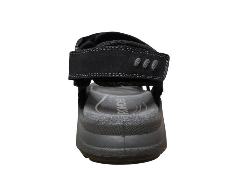 'Rodino' men's strap sandal - black