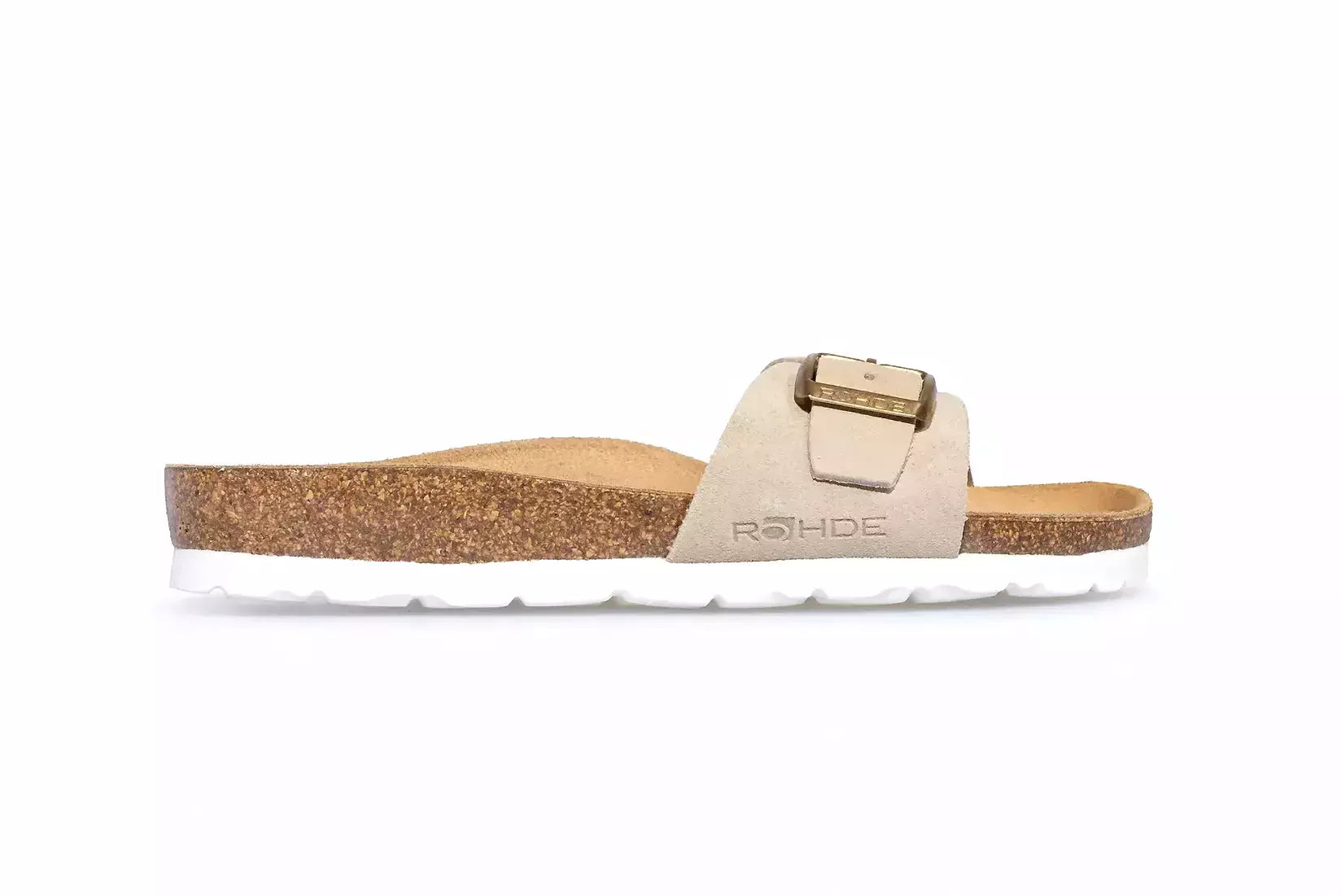 'Alba' Sandalia tipo mule de exterior para mujer - beige
