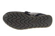 Damessneaker met veters '56.369.33' - Zwart mix - Chaplinshoes'56.369.33' damessneaker met veters en rits - Zwart mixGabor