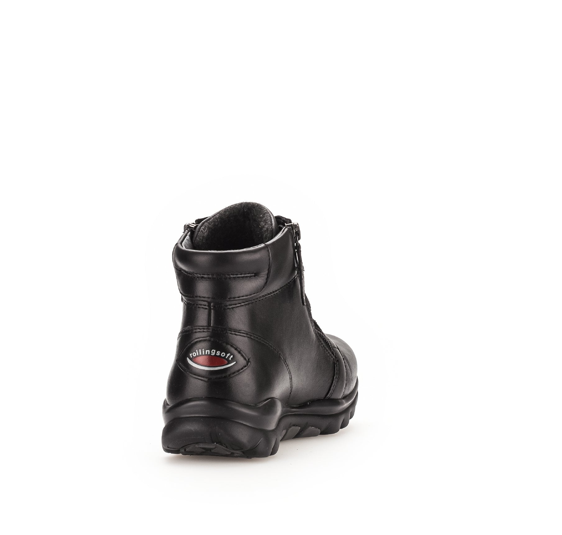 '56.868.57' women's walking rolling zip - lace boot - Black - Chaplinshoes'56.868.57' women's walking rolling zip - lace boot - BlackGabor