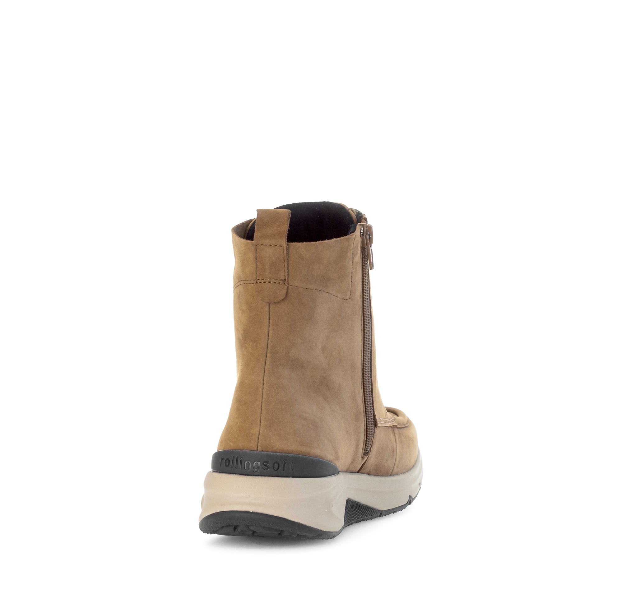 '56.884.44' women's walking rolling lace - zip boot - Brown - Chaplinshoes'56.884.44' women's walking rolling lace - zip boot - BrownGabor