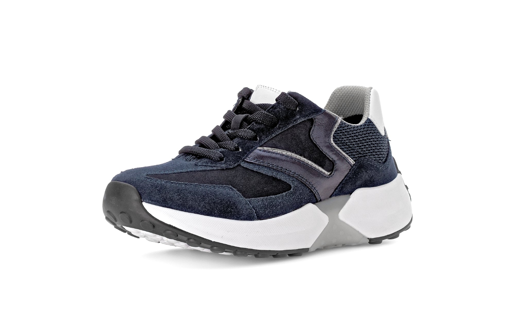 '56.996.46' dames loopsneaker - blauw - Chaplinshoes'56.996.46' dames loopsneaker - blauwGabor