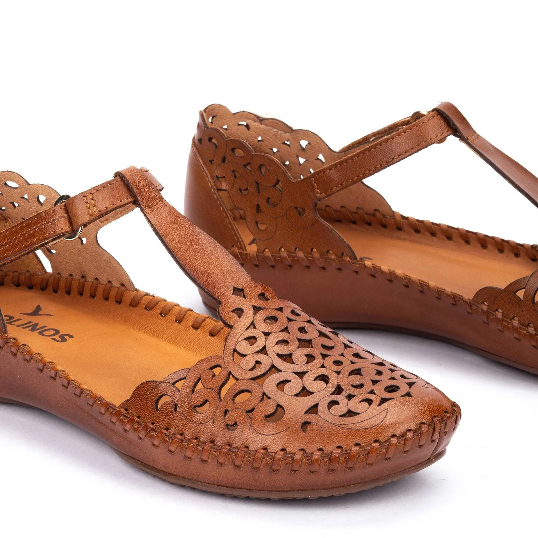 'P. Sandale pour femme Vallarta - Marron