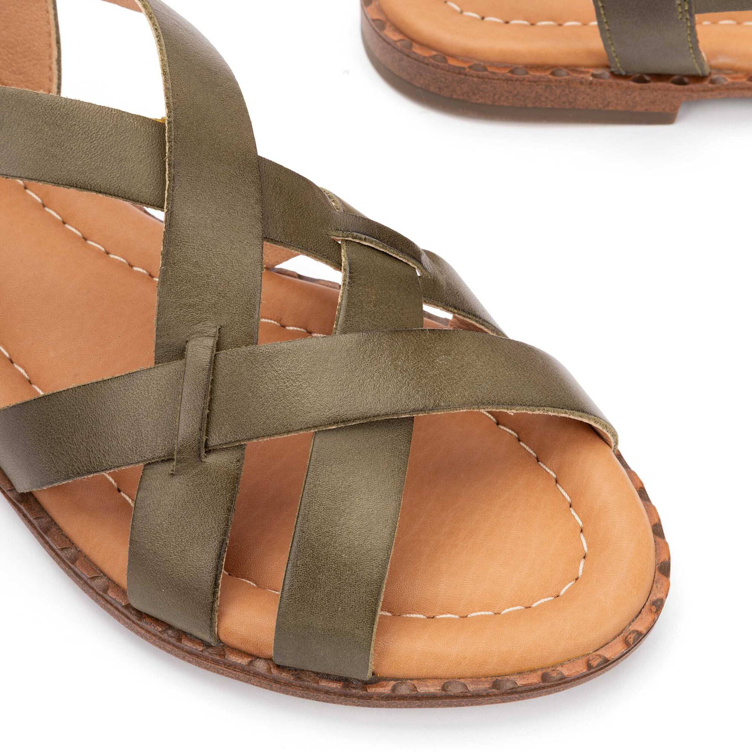 Sandale femme 'Algar' - vert