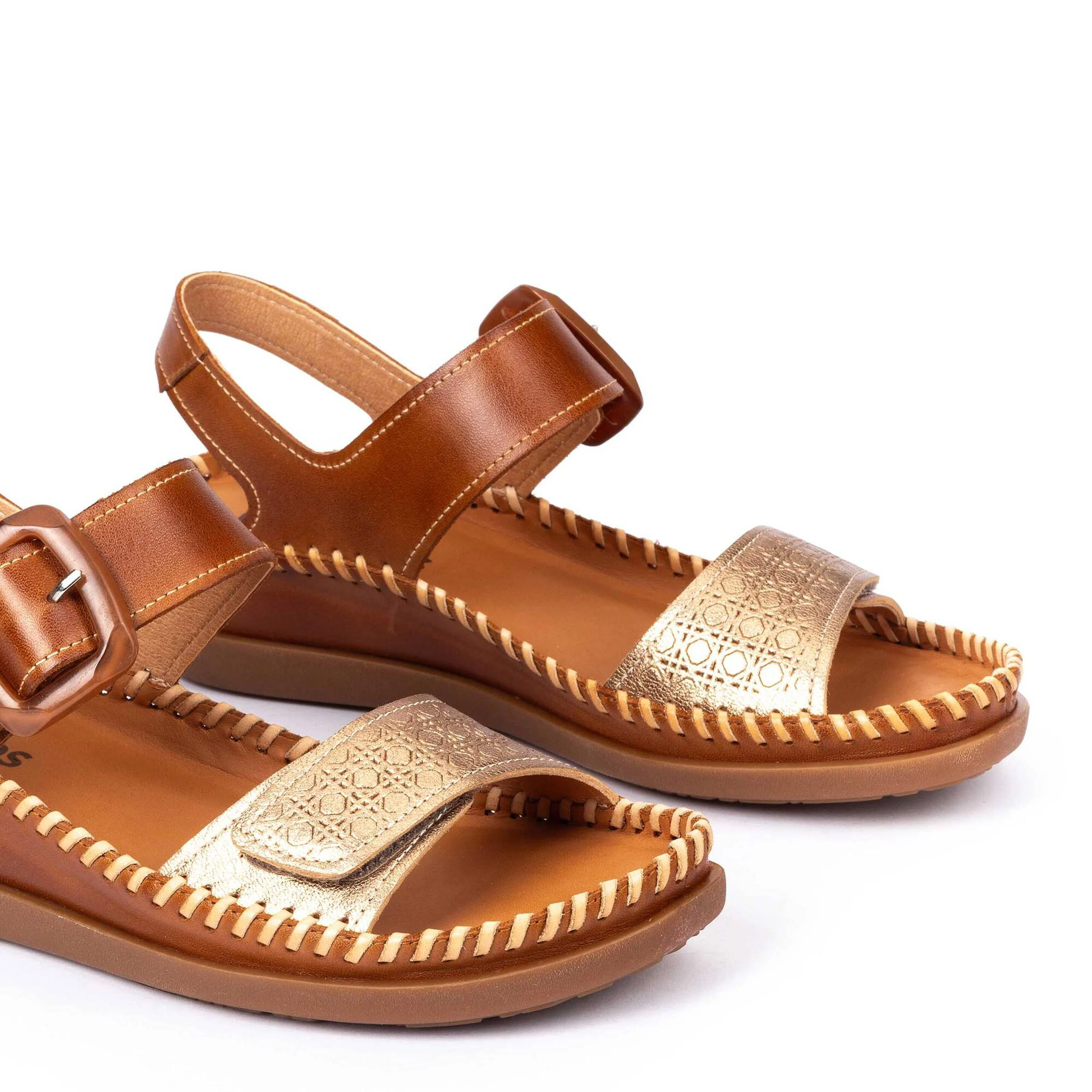 'Cadaques' damesandal - brun