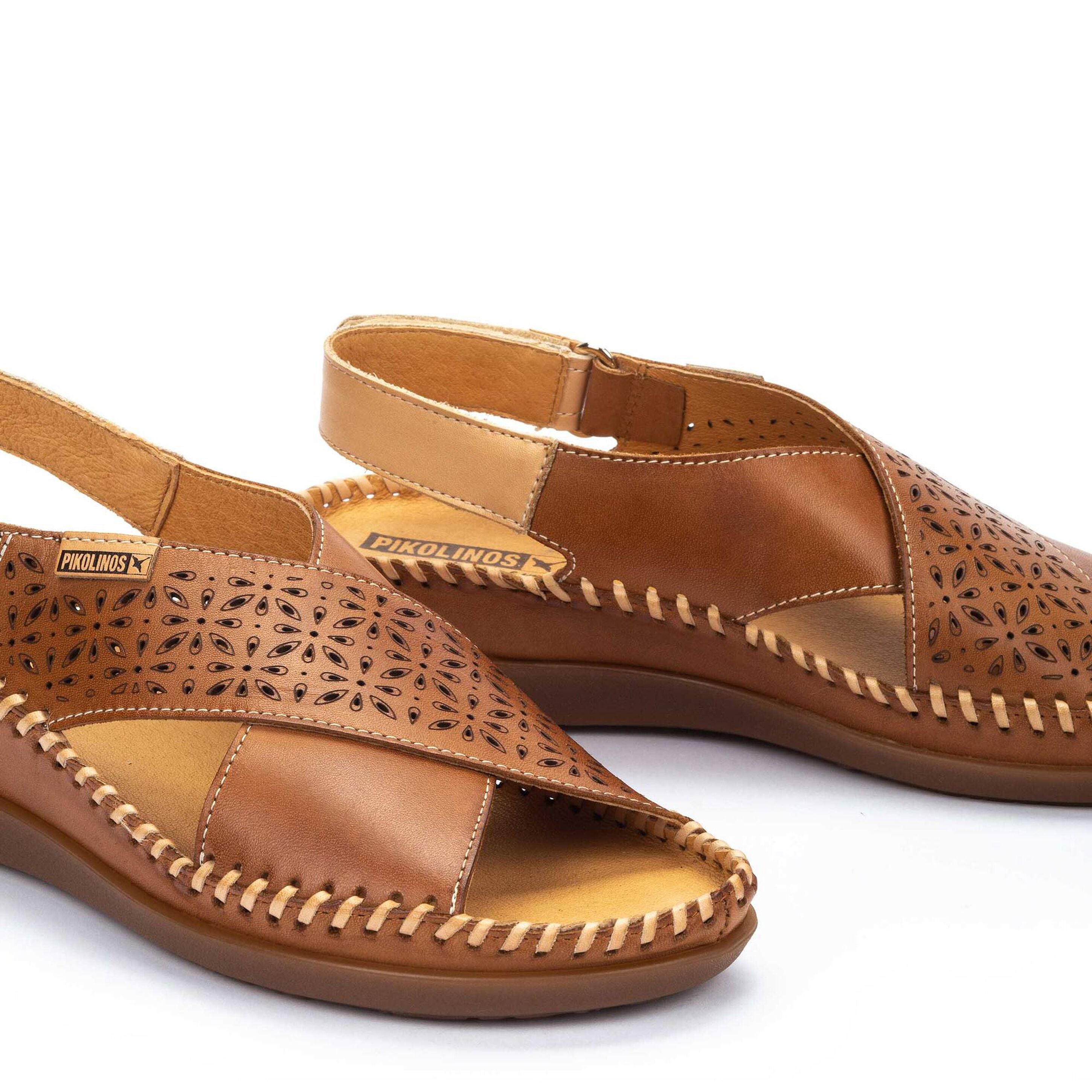 Damessandaal 'Cadaques' - bruin