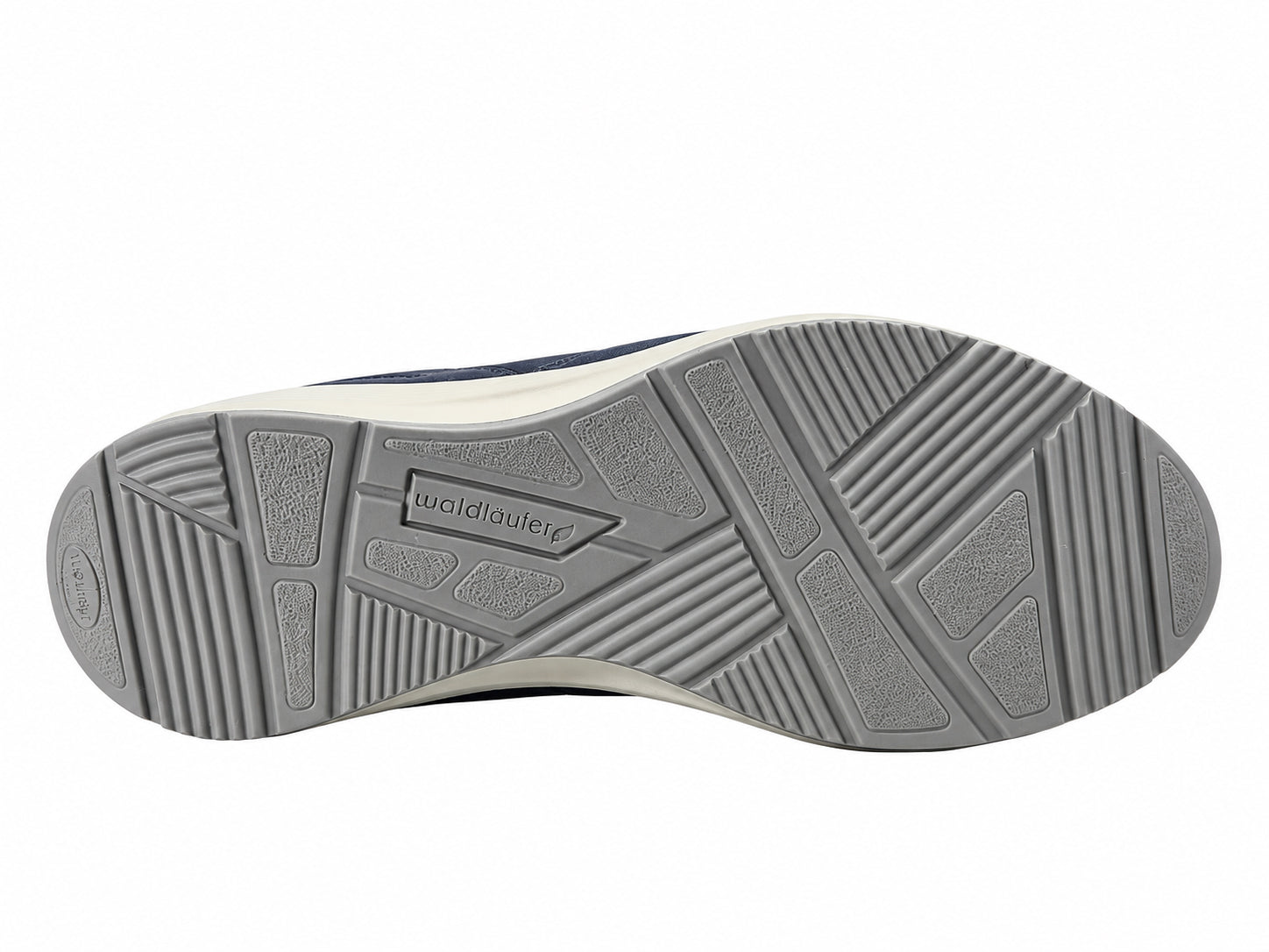 'Kalea' damessneakers met zeer brede pasvorm (K) - blauw