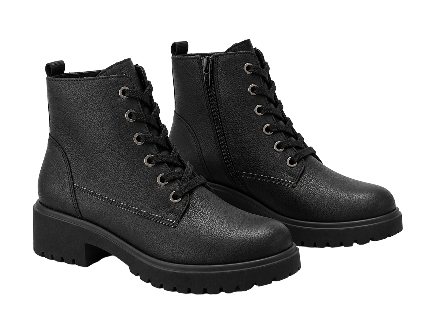 Bota ancha (H) para mujer 'H-Luise' - negro