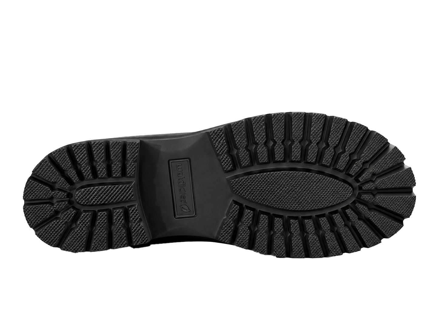 Bota ancha (H) para mujer 'H-Luise' - negro