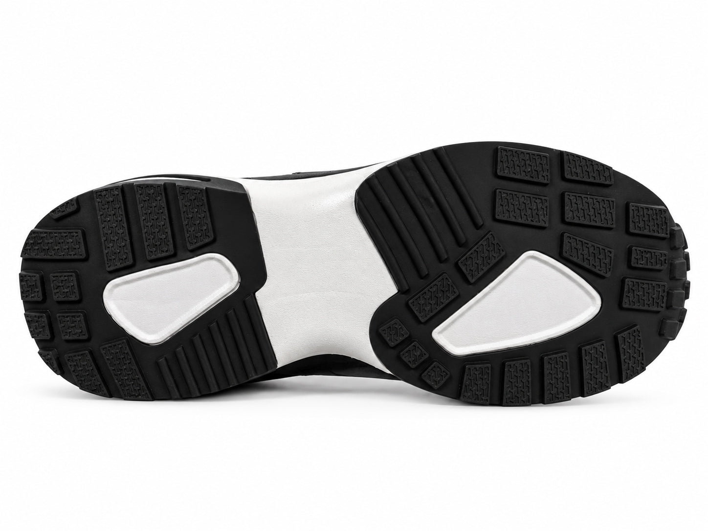 Sneaker da camminata e corsa da donna con vestibilità ampia (H) "H Pepper" - Nera