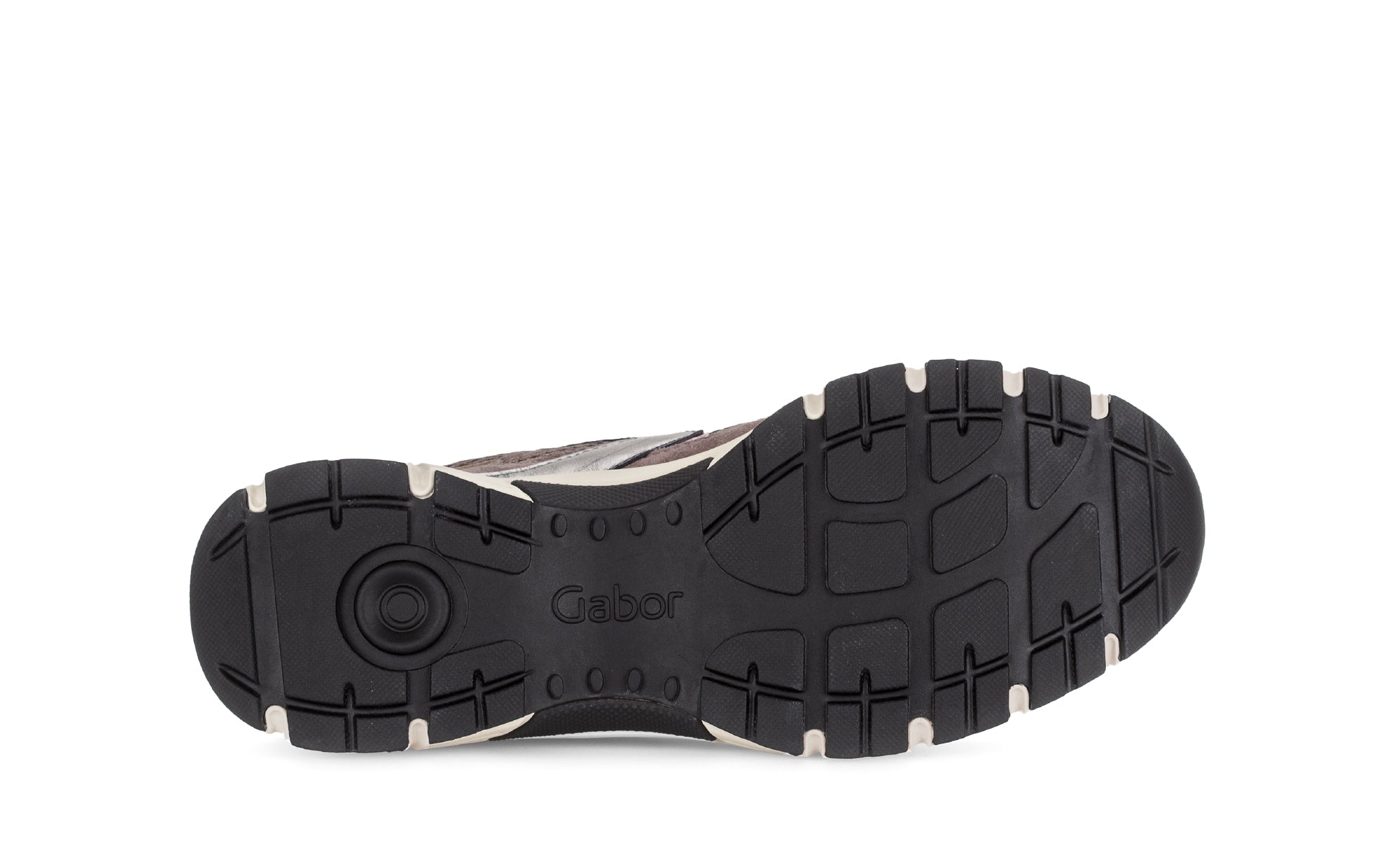 Zapatilla deportiva con cordones para mujer '76.536.25' - Mezcla rosa plateado