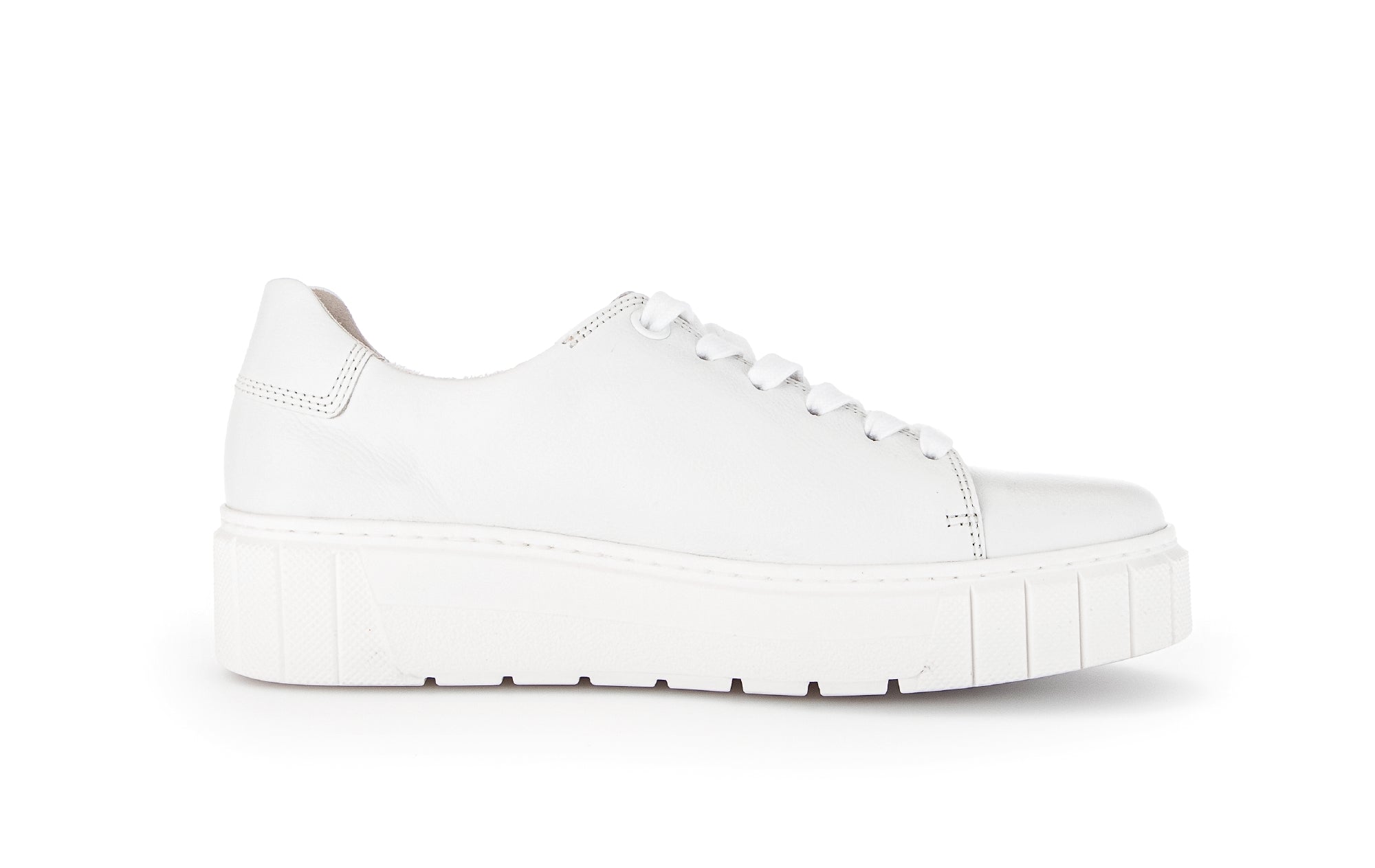 '76.410.50' women's wide fit (H) lace-up sneaker - White