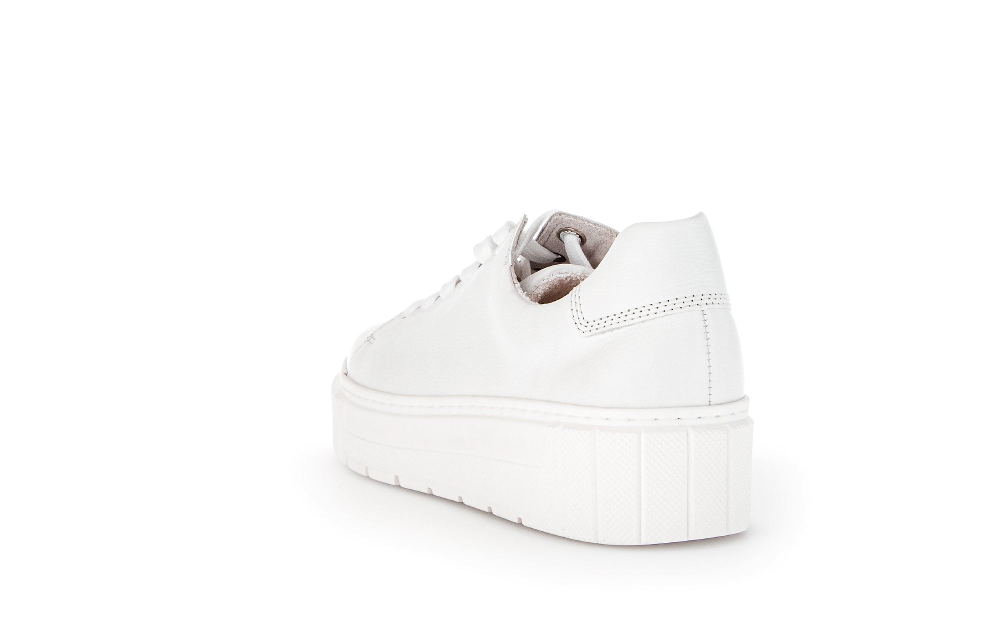 '76.410.50' women's wide fit (H) lace-up sneaker - White
