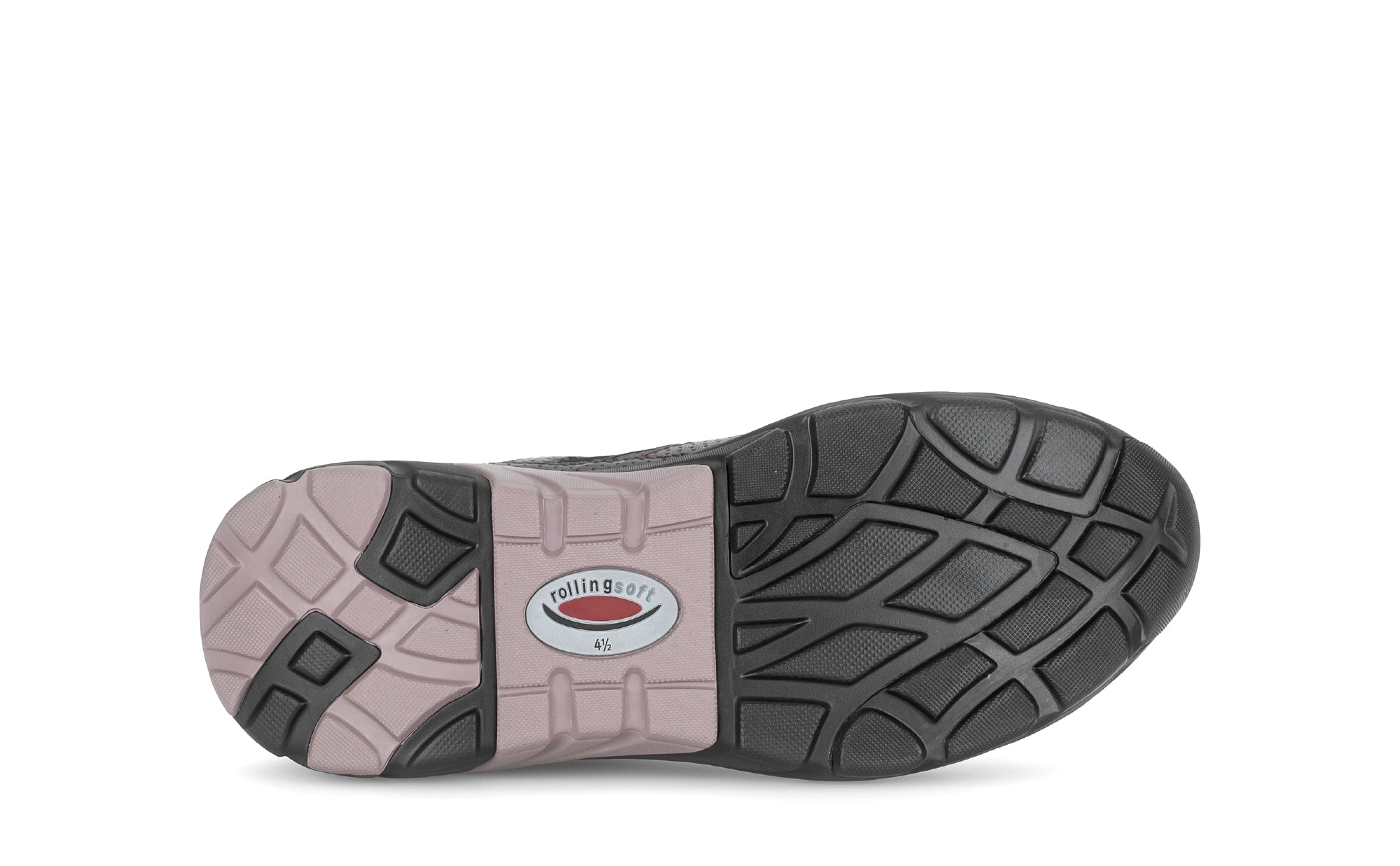 Chaussure à roulettes marche course à pied '76.936.87' pour femme - Mélange noir