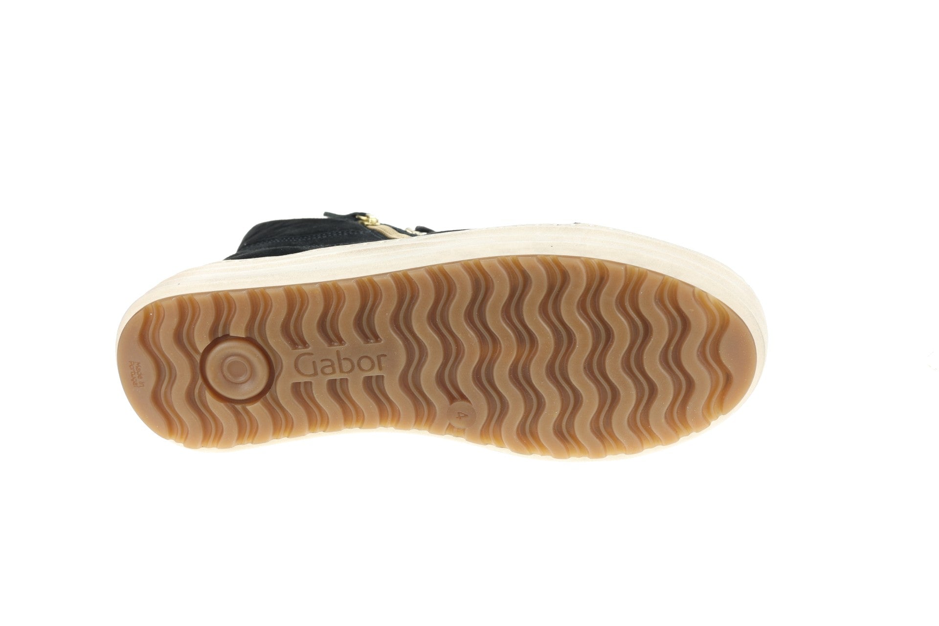 Stivaletto da donna con fodera in pizzo e zip '76.568.37' - Nero - ChaplinshoesStivaletto con zip e fodera in pizzo da donna '76.568.37' - BlackGabor