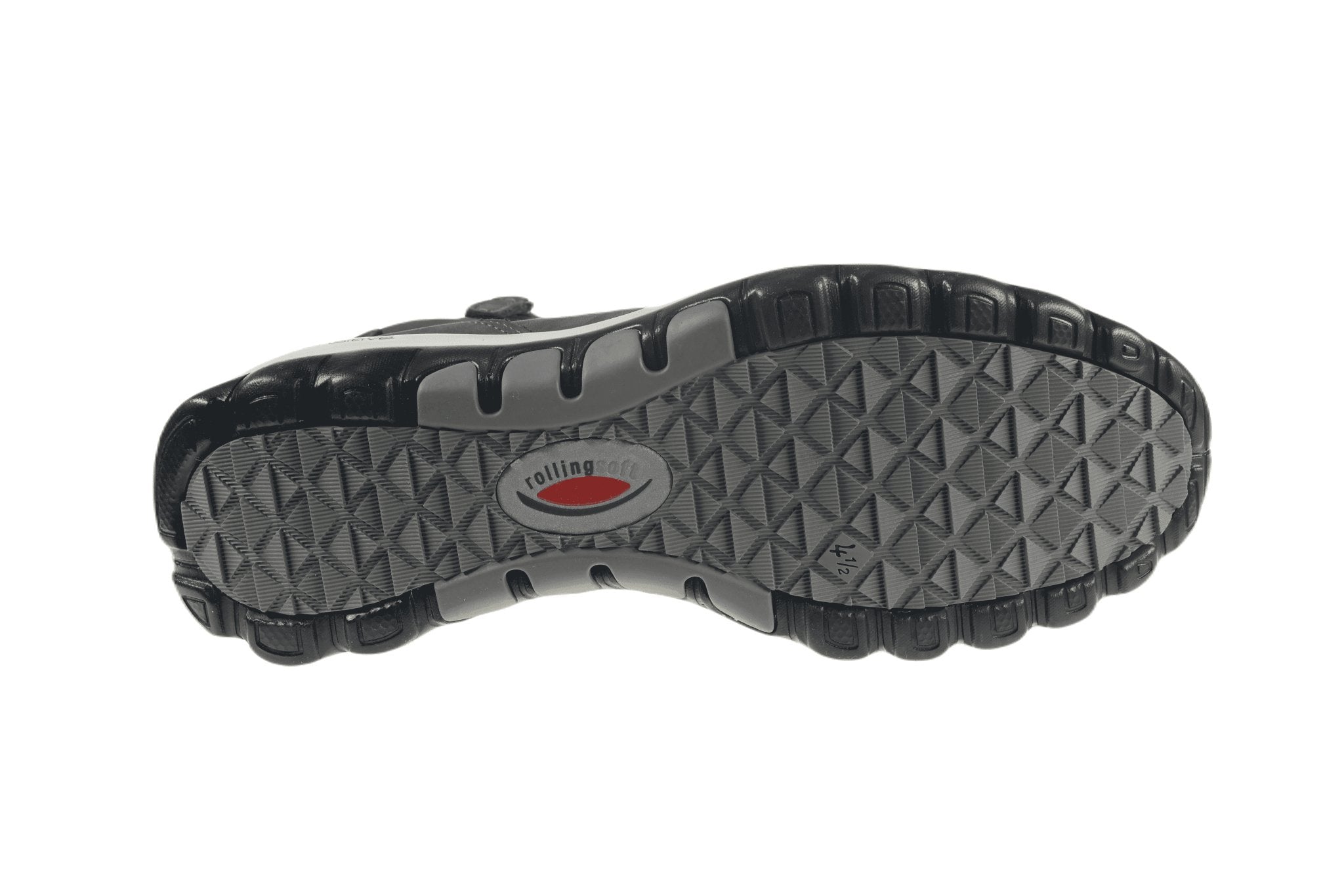 '76.868.39' dames wandelveter - rollaars met rits - Grijs - Chaplinshoes'76.868.39' dames wandelveter - rollaars met rits - GrijsGabor