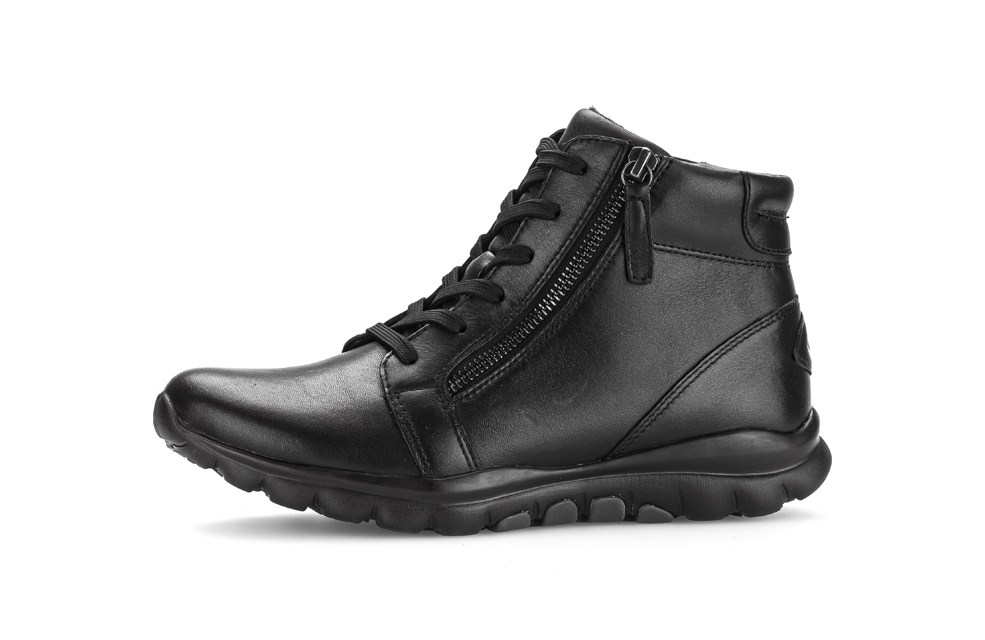 '76.868.57' rollende dames enkellaars - zwart