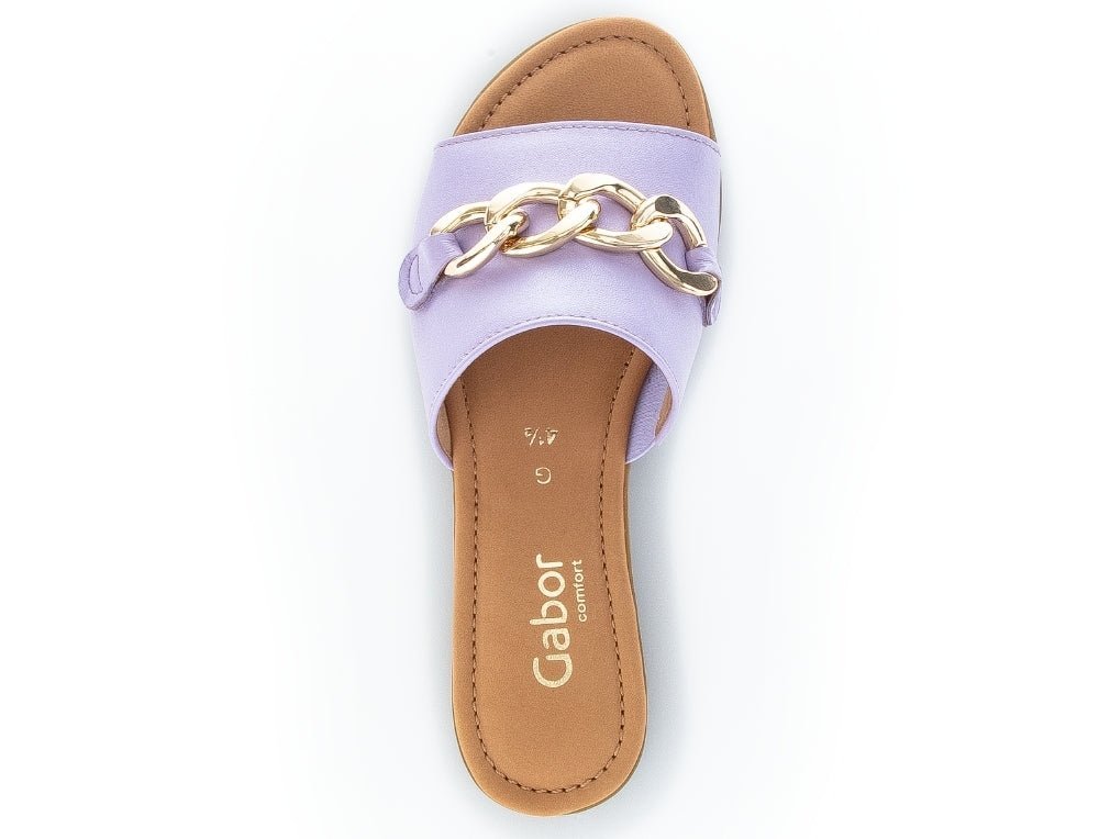 '82.791' women's slide sandal - purple - Chaplinshoes'82.791' women's slide sandal - purpleGabor