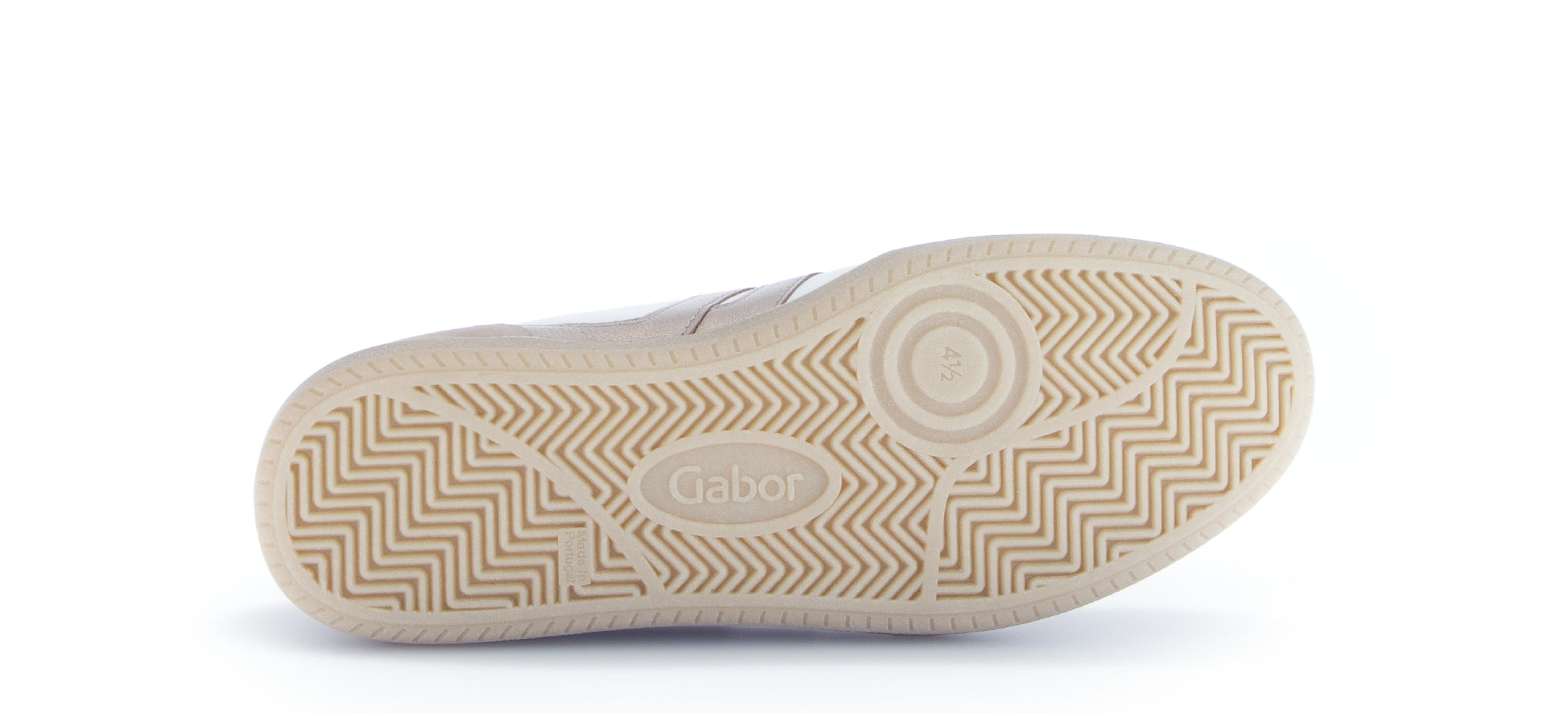 '83.300.12' women's sneaker - beige/white