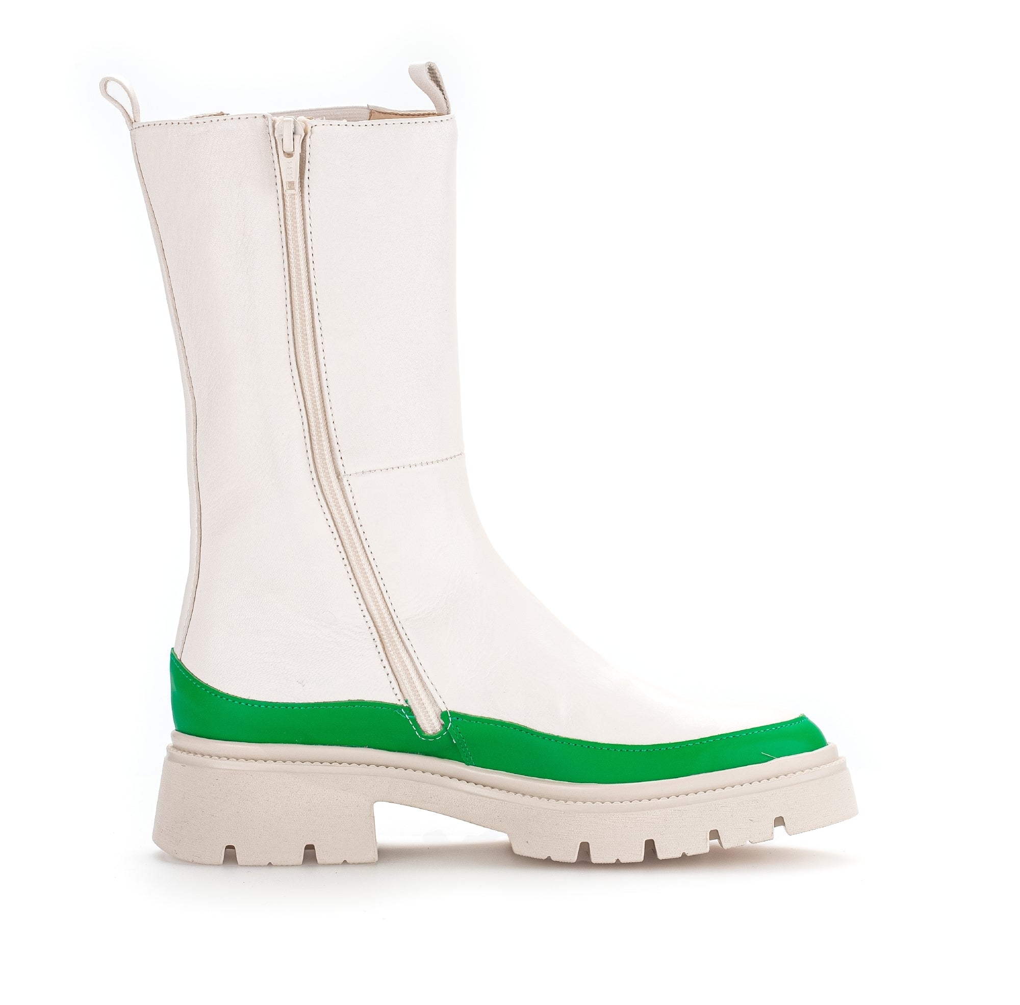 '91.834.31' Bota media larga de mujer - Mezcla blanco verde - Chaplinshoes'91.834.31' Bota media larga mujer - Mix blanco verdeGabor