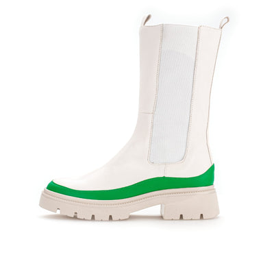 '91.834.31' women's medium long boot - White green mix - Chaplinshoes'91.834.31' women's medium long boot - White green mixGabor
