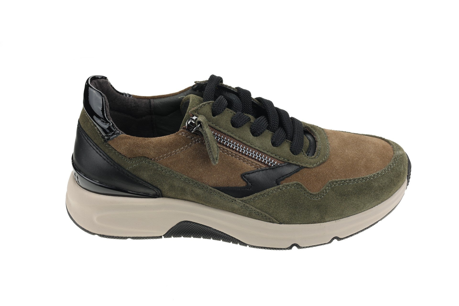 Dames wandelsneaker '96.898.34' - Groen mix - ChaplinshoesDames wandelsneaker '96.898.34' - Groen mixGabor