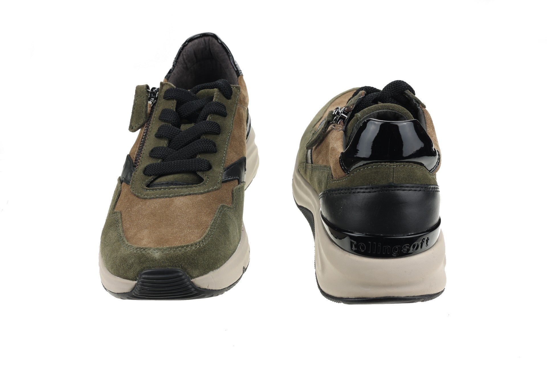 Dames wandelsneaker '96.898.34' - Groen mix - ChaplinshoesDames wandelsneaker '96.898.34' - Groen mixGabor