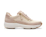 'Tivoli Zip' dames veter - zip sneakers - beige - Chaplinshoes'Tivoli Zip' dames veter - zip sneakers - beigeClarks